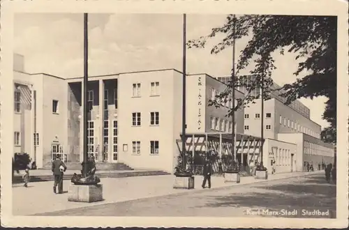 Karl Marx Stadt, Stadtbad, ungelaufen