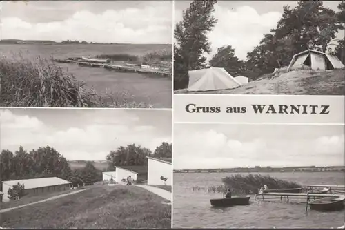 Warnitz, Oberuckersee, Camping, Amarrage, Course 1979