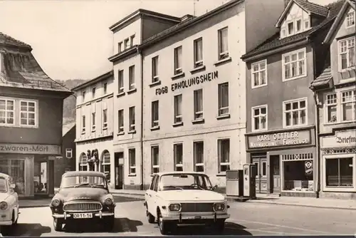 Bad Blankenburg, Erholungsheim am Markt, gelaufen 198?