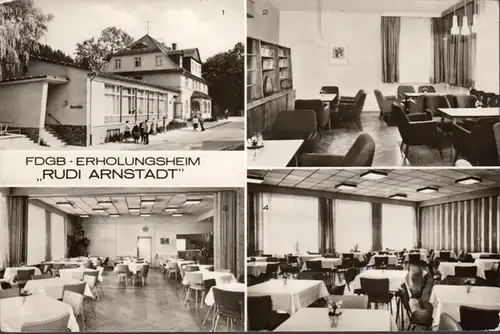 Wurzbach, Erholungsheim Rudi Arnstadt, gelaufen 1978
