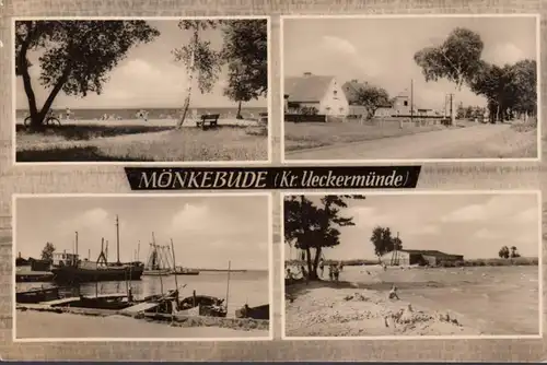 Mönkebude, vues de ville et de plage, incurvées