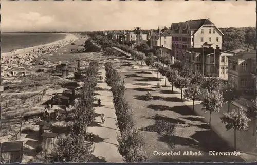 Ahlbeck, Dünenstrasse, Nachgebühr, gelaufen 1961