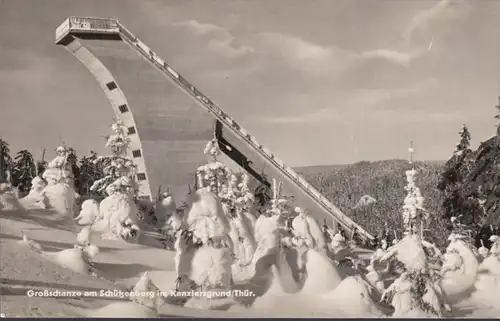 Oberhof, Grossschanze am Schützenberg, ungelaufen