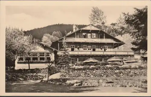 Tabarz, Hotel und Pension Schweizerhaus, ungelaufen