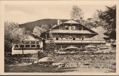 Tabarz, hôtel et pension Schweizerhaus, inachevé