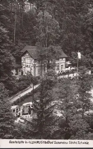 Bad Schandau, Gaststätte Waldhäusl, ungelaufen