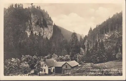 Tambach-Dietharz, Falkenstein, gelaufen 195?