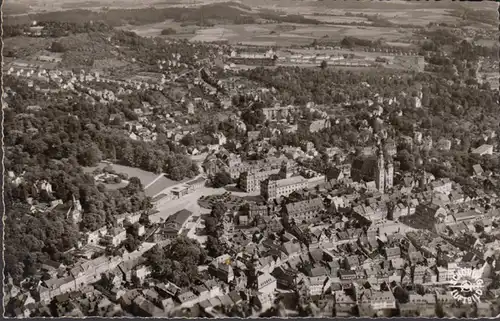 Coburg, Fliegeraufnahme, ungelaufen