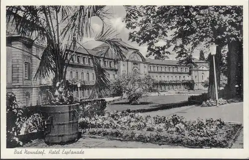 Bad Nenndorf, Hotel Esplanade, gelaufen 1955