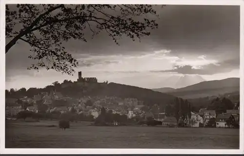 Königstein, Stadtansicht, gelaufen 1953