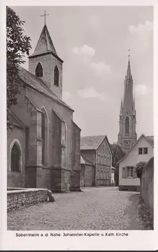 Sobernheim, Johanniter Kapelle und Katholische Kirche, ungelaufen