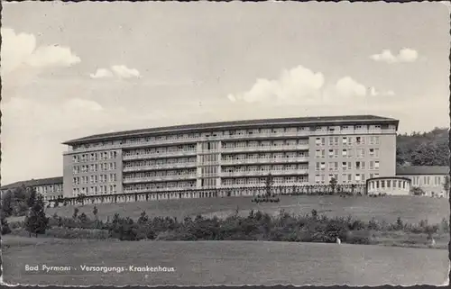 Bad Pyrmont, Versorgungs Krankenhaus, gelaufen 1962