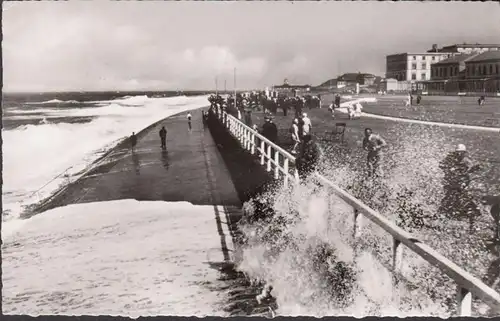 Norderney, Sturmflut, gelaufen 1957