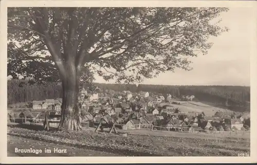 Braunalge, Stadtansicht, gelaufen 1951