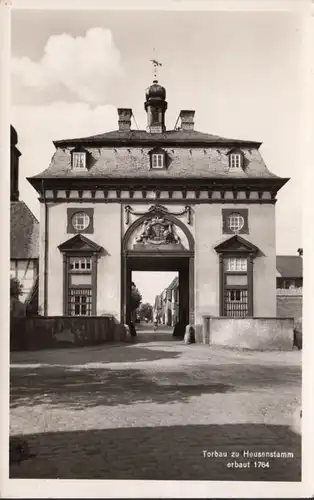 Torbau à Heusenstamm, couru en 1958