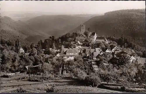 Bad Teinach-Zavelstein, vue sur la ville, couru en 1958