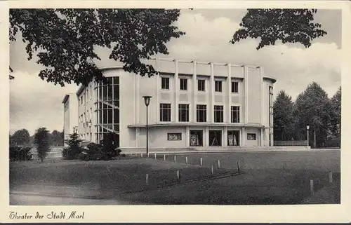 Marl, Theater, gelaufen 1959