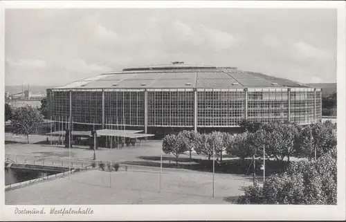 Dortmund, Westfalenhalle, inachevé- date 1957