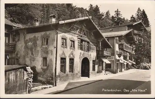 Partenkirchen, La Vieille Maison, couru en 1955