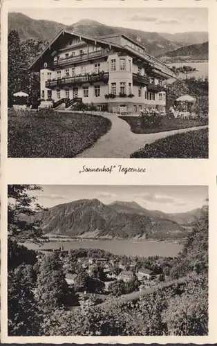 Rottach-Egern, Tegernsee, Sonnenhof, couru 1957, incurvé