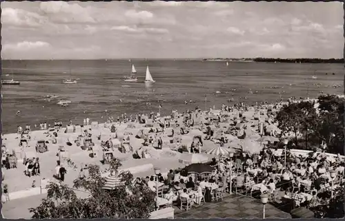 Timmendorfer Plage, P plage, Paniers de plage et voiliers, Course 1958