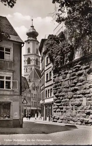 Lindau am Bodensee, An der Heidenmauer, gelaufen