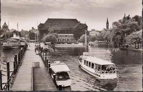 Constance, port avec bâtiment de concilion, couru en 1958