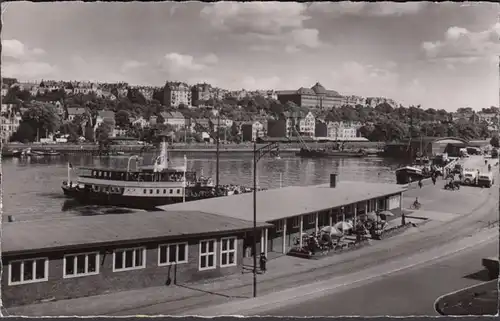 Flensburg, Au port, Promenade, couru en 1956