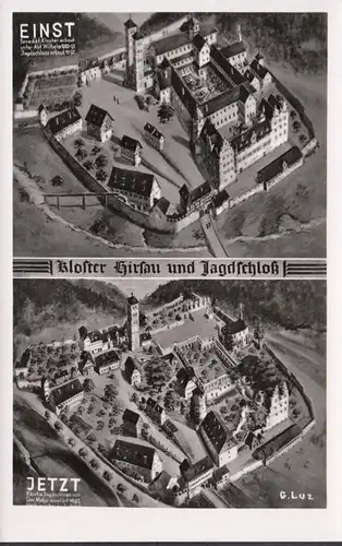 Hirsau, Kloster Hirsau und Jagdschloss, ungelaufen