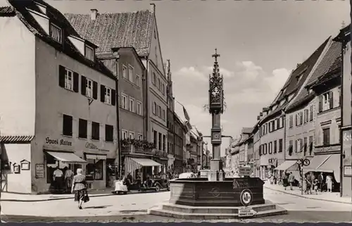 Füssem, Reichenstrasse, Stadtbrunnen, Sport Keller, Cadnance School, Officiers Club, ungelaufen