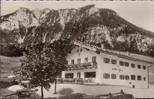 Inzell, Bergkaffee Zwing, gelaufen 1961