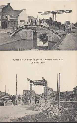 Ruines de La Bassée, Le Pont Levis, non circulé