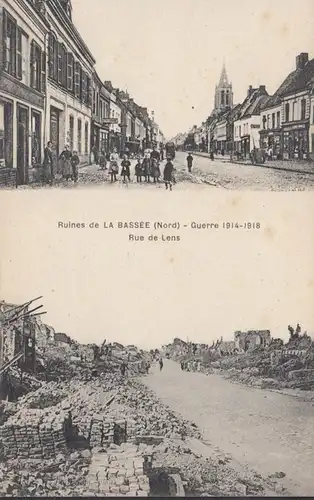 Ruines de La Basse, rue de Lens, non circulaire