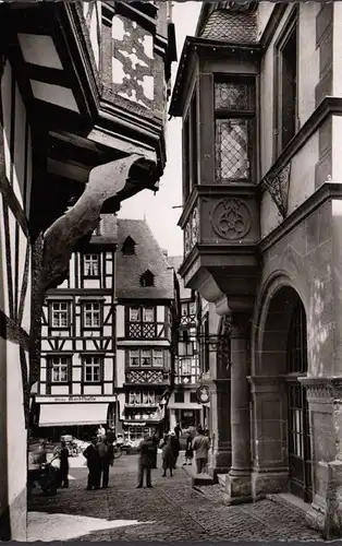 Bernkastel-Kues, Am Mairie, Kleine Markthalle, couru 1962