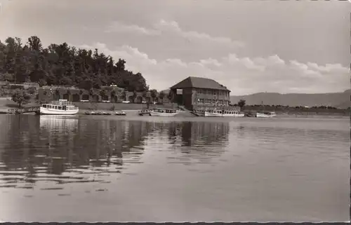 Schwammenauel- Heimbach, Der Seehof, gelaufen 1959