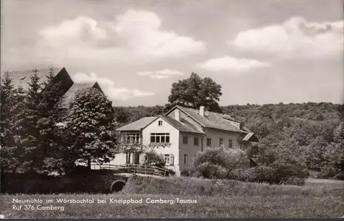 Neumühle dans la vallée du Wörsbach, Kneippbad Camberg, couru en 1963