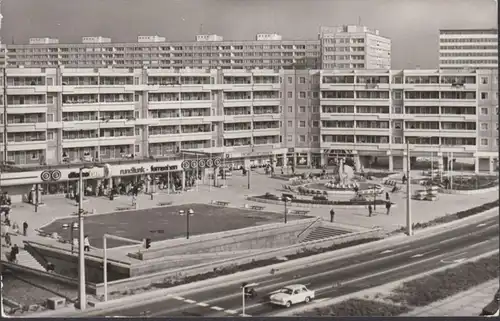 Dresden, Neustädter Markt, Rundfunk, Dienstleistungen, gelaufen 1980