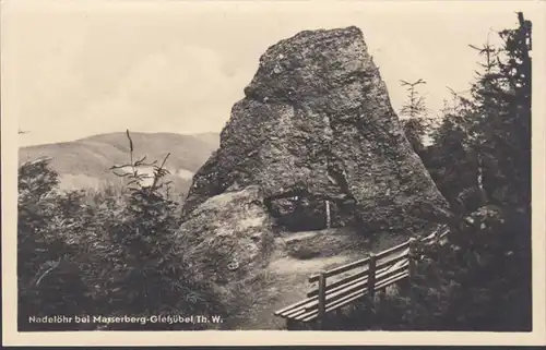 Bosse de masserberg, tube de aiguille, courbé