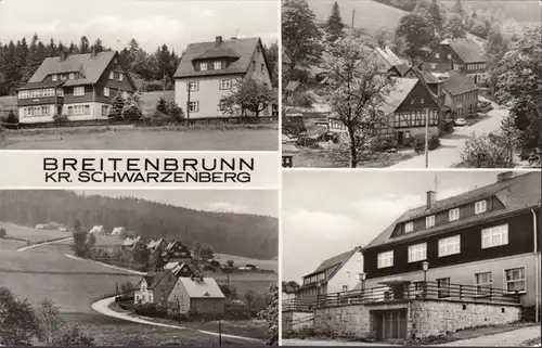 Breitenbrunn, Stadtansicht, Cafe, Ratskeller, ungelaufen