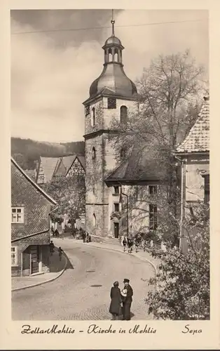 Zella-Mehlis, Kirche in Mehlis, ungelaufen