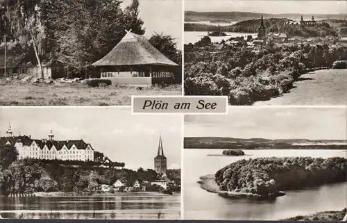 Plön am See, Mehrbild, gelaufen 1958
