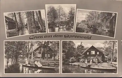 Gruss aus dem Spreewald, Mehrbild, gelaufen