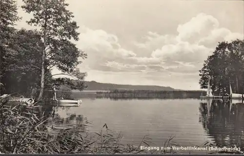 Brandenburg, Eingang zum Webellinkanal, gelaufen 1968