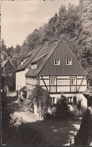 Kleinhennersdorf, Waldidyll Liethenmühle, couru en 1963