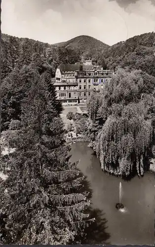 Bad Bergzabern, Kneippkurheim Friedrichsruhe, gelaufen 1959