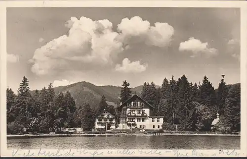 Bad Wiessee, Haus Hubertus, gelaufen 1955