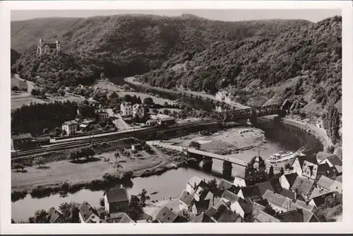 Obernhof, Kloster Arnstein, Stadtansicht, ungelaufen