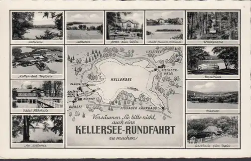 Kellersee Rundfahrt, Fährhaus, Hotel, Gasthaus, ungelaufen