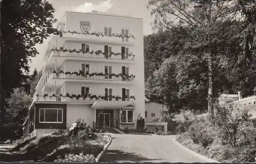 Bad Brückenau, Sanatorium Dr. v. Weckbecker, gelaufen 1973