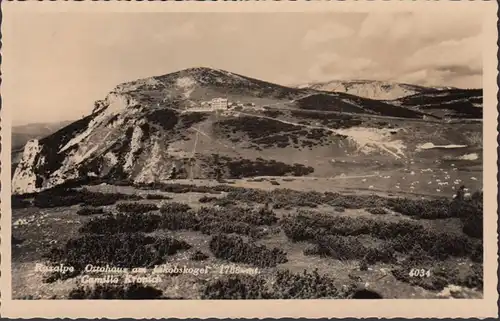 Reichenau an der Rax , Ottohaus am Jakobskogel, gelaufen 1942